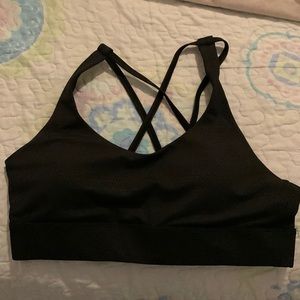 GUC Black Venom Light N Tight Strappy Bra X-Large